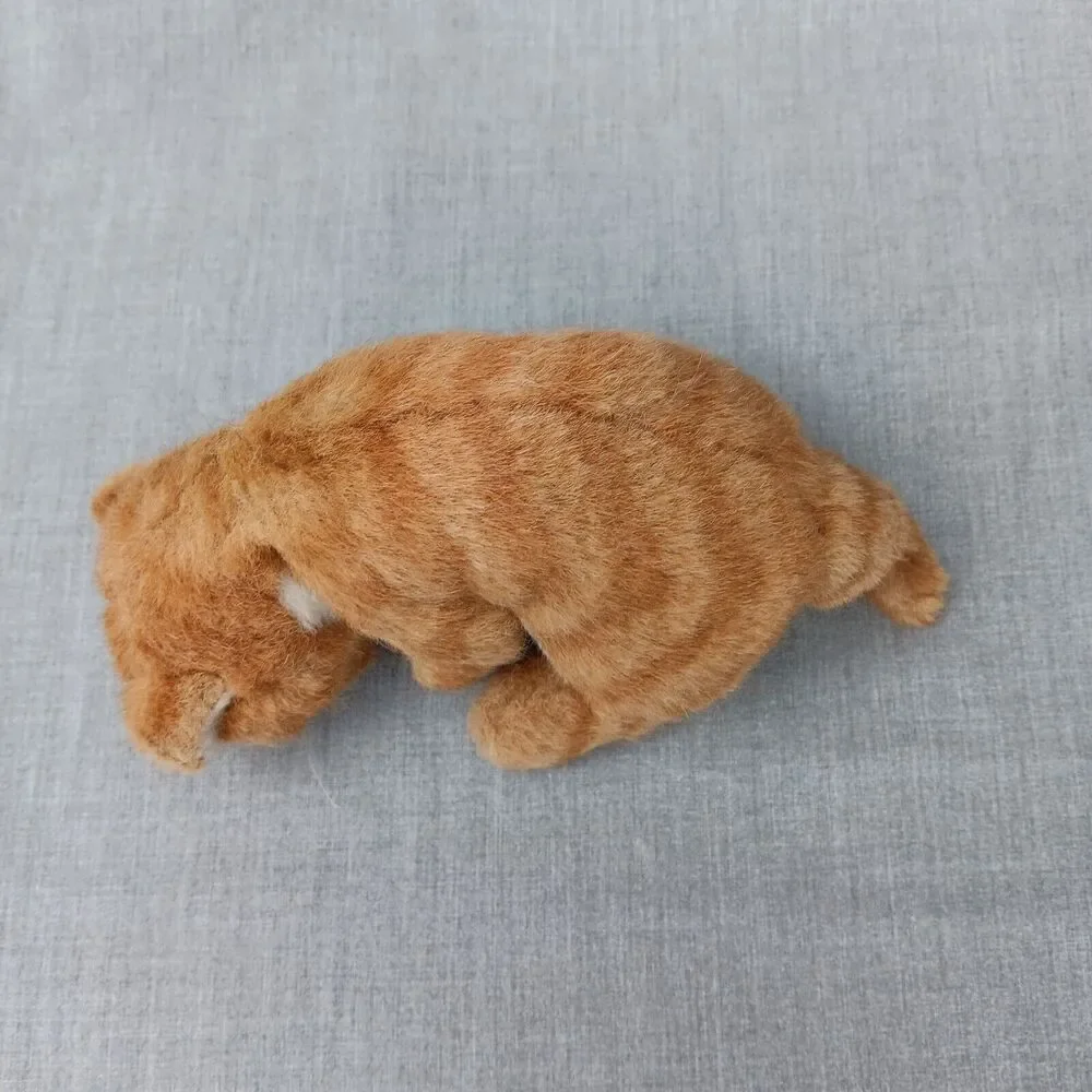 Applause Avanti Orange Striped Tabby Cat Plush Baby Replacement Kitten 1987 VTG